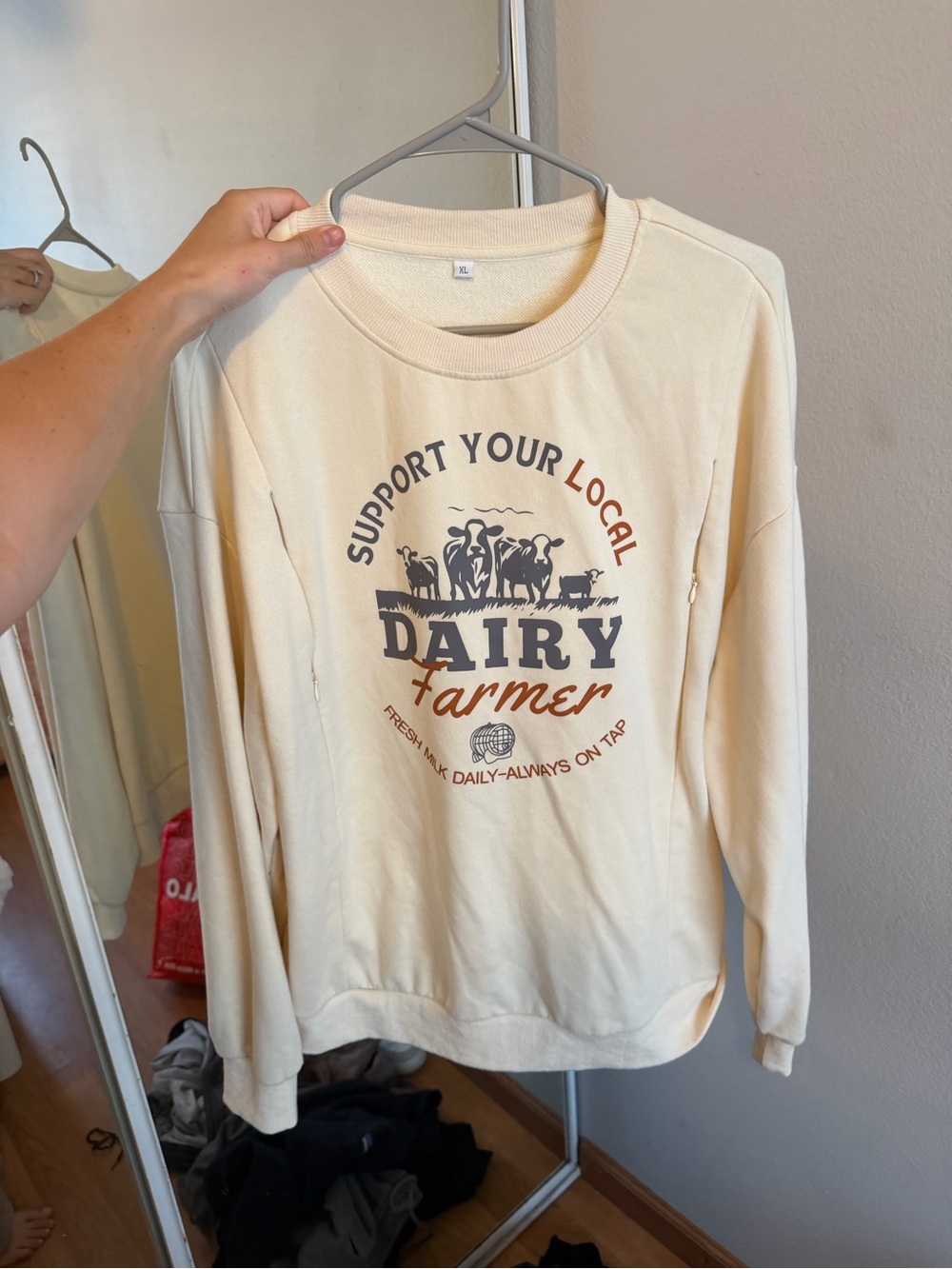 BREASTFEEDING SWEATSHIRT - Picture 11 of 15